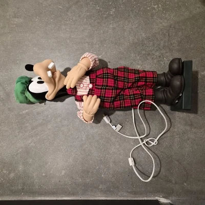  Figura grande musical navideña Goofy vintage de Disney 27,6 pulgadas Foto 1 de 2