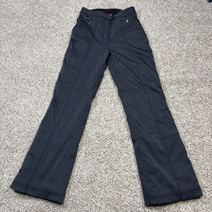 Marker Womens Black Ski Snow Board Pants 6L Aqua Guard stretch insulated 26x31 - Picture 1 of 18