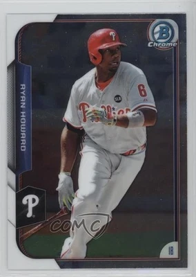 2015 Bowman Chrome Ryan Howard #18 - Image 1 of 2
