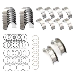 Easy Installation Main & Rod Bearings w/ Piston Rings 99-16 for CHEVY for GM LS - Picture 1 of 16