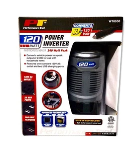 Performance Tool Power Inverter Cup ~ W16650 120-WATT ~ 240 Watt Peak - Picture 1 of 6