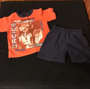 star wars protocol droid R2D2 Shorts Set size 4 - Picture 1 of 5