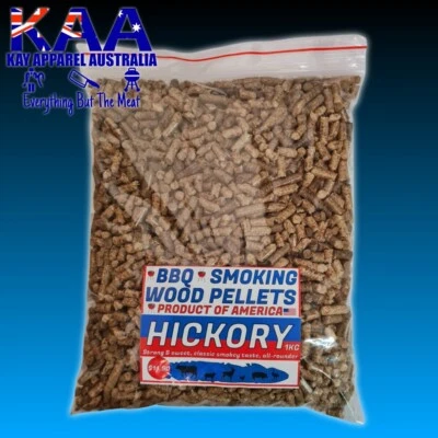 Hickory Blend BBQ Smoking Wood Pellets 1kg - image 1 of 4