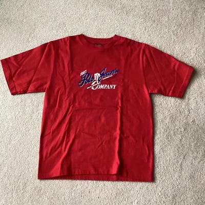 POLO JEANS CO. CAMISETA NIÑOS 12-14 MANGA CORTA, LOGO DELANTERO EN ROJO, ALGODÓN, MUY BUENA Foto 1 de 2