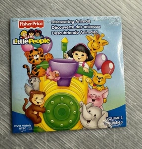 Fisher Price LITTLE PEOPLE DVD Volume 3 Discovering Animals / NEW - Picture 1 of 6