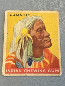 1933 Goudey Indian Gum #66 Luqaiot