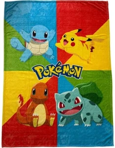 Coperta in Pile Pokemon (cm 130x180) NUOVA SIGILLATA - Foto 1 di 2
