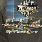 Vintage Harley Davidson T Shirt Adult Size XL New York City Mens