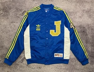 Adidas Original StarWars Jedi Varsity Coat Hoodie Blue Jacket Sweater P01676 MED - Picture 1 of 21