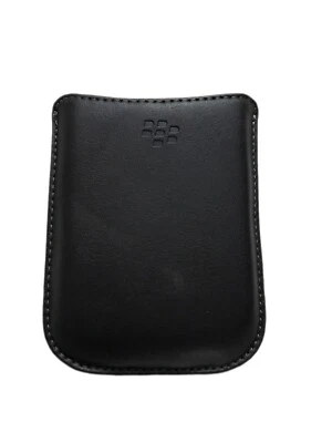 Funda de bolsillo de cuero genuino HDW-19815-001 para BlackBerry STORM 2 9500 9520 9530 Foto 1 de 4
