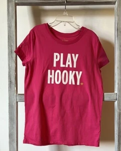 Kate Spade ‘Play Hooky’ Girl’s Pink T-shirt Size 12 Yrs. - Picture 1 of 3