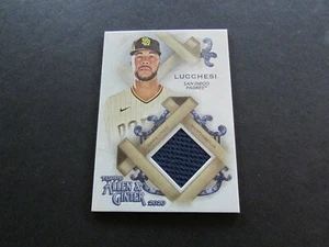 2020 Allen & Ginter Joey Lucchesi Relic Card #FSRA-JLU San Diego Padres - Picture 1 of 3