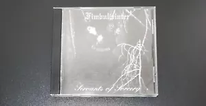 Fimbulwinter Servants Of Sorcery Black Metal CD Hot Records 1994 Norway - Foto 1 di 12