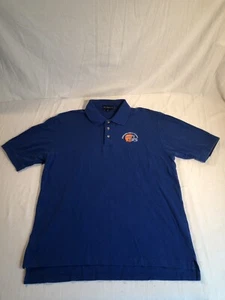 Men’s Velocity Florida Gators Football Helmet Short Sleeve Polo Shirt Large Blue - Picture 1 of 7