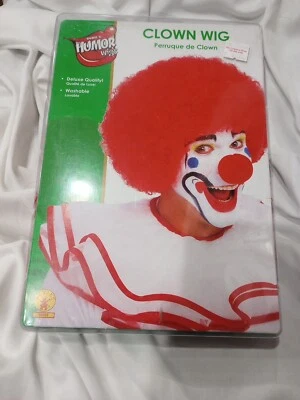 CLOWN WIG RUBIES HUMOR WIGS 红色万圣节 COSPLAY 服装 — 第 1/2 张图片