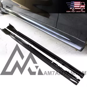 D Design Carbon Side Skirts For 2015 2016 2017 2018 2019 2020 2021 W205 AMG C63 - Picture 1 of 6