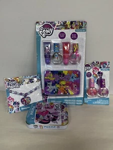 New My Little Pony Nail Polish Kids Non Toxic, Necklace, puzzle makeup lot. - Picture 1 of 5
