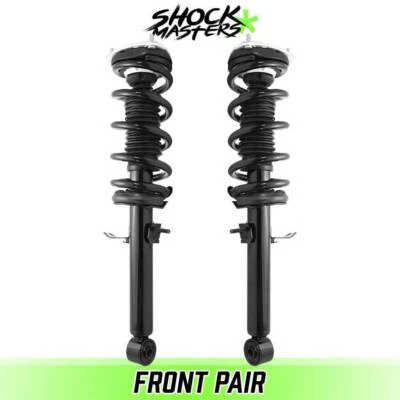 Front Pair Complete Struts Coil Springs for 2014-2017 Infiniti Q60 RWD Foto 1 de 4