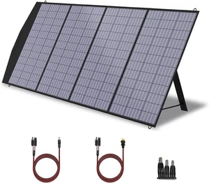 Panel solar plegable ALLPOWERS 200W módulo fotovoltaico camping barco energía de emergencia nuevo - Imagen 1 de 7