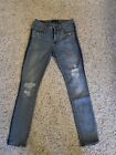 Abercrombie & Fitch Harper Low Rise Ankle Jeans Womens Size 24 R
