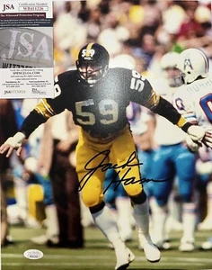 Jack Ham Signed Auto Pittsburgh Steelers 11x14 Photo JSA COA IX, X, XIII, XIV - Picture 1 of 7