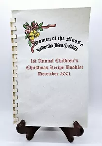 Women Of The Moose Redondo Beach #976 1st Annual Children's Xmas Recipe Booklet - Picture 1 of 6