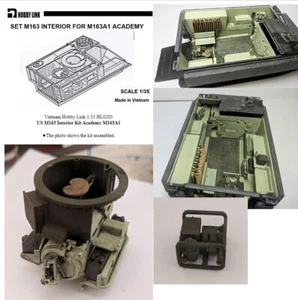 Hobby Link 1/35 M163 Interior Conversion Set for Academy M163A1 kit - Picture 1 of 1