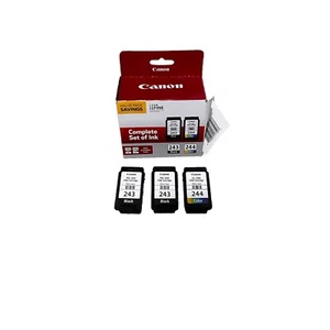 Genuine Canon (2)PG-243 & (1) CL-244 Ink Cartridges for MG2522 4520 3320 3322  - Picture 1 of 6