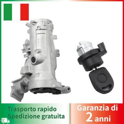 Interruttore di accensione chiave di blocco alloggiamento per Audi A1 Golf MK5 - Immagine 1 di 4