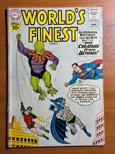 WORLD'S FINEST DC Comics No. 116 Mar 1961 Batman Superman Robin Cover VG - Picture 1 of 5