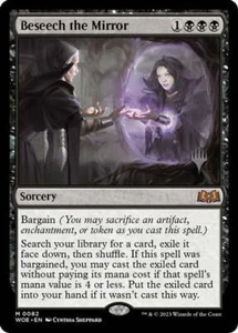 Magic The Gathering Magic The Gathering Besech the Mirror Wilds of Eldraine Promo Casi Nuevo - Imagen 1 de 1