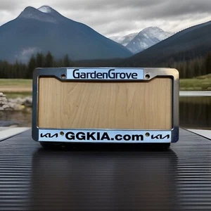 Kia Garden Grove California License Plate Frame Dealership Optima So Cal - Picture 1 of 7