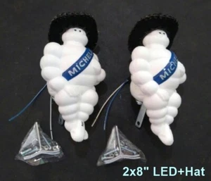 Muñeca Michelin Hombre Bibendum Figura Publicidad Neumático Coleccionable Camión 2X8" LED Sombrero - Imagen 1 de 12