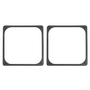 2pcs 120x120mm Anti Vibration Silicone Rubber Fan Gasket for PC Case Fan - Afbeelding 1 van 12