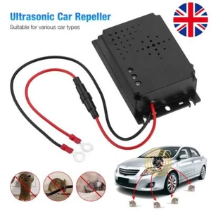 Ultrasonic Electronic Mouse Repellent 12V Rat Repellent Non-Toxic for Auto Truck - Picture 1 of 12