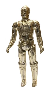 Vintage Star Wars C-3PO Actionfigur GMFGI 1977 Kenner Hong Kong - Bild 1 von 4
