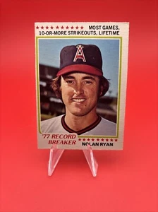 1978 O-Pee-Chee #241 Nolan Ryan- California Angels 1977 Record Breakers - Picture 1 of 2