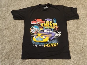 Vintage Single Stitch Sz L Speed Limit 70 Chevys Chevrolet SSI Rod Street 50/50 - Picture 1 of 8
