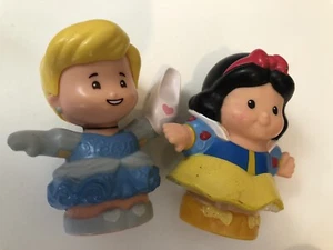 Juguetes Fisher Price Cenicienta Blancanieves Little People T5 - Imagen 1 de 3