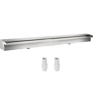 59" Pool Fountain Waterfall Spillway Stainless Steel Water Features - Picture 1 of 12