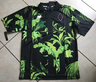 NUEVO Nike NSW Floral AR1620-389 Talla S $80 Negro Verde Camisa Top Foto 1 de 4