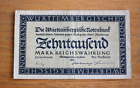10.000 Mk,Württemb.Notenbank Stuttgart, 1923.