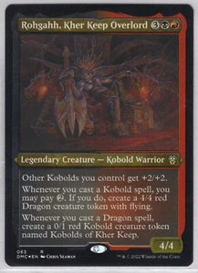 1x Rohgahh, Kher Keep Overlord *Etched Foil* - Dominaria United: Commander - NM - Imagen 1 de 1