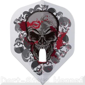 3 Dart Flights L-STYLE "RYAN SEARLE V2", L1 Pro, weiß/clear - Picture 1 of 2