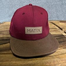 Matix Mens Snapback Hat Cap OSFM