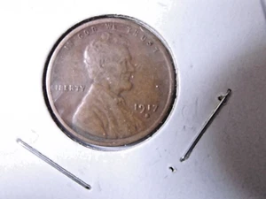 1917 S Lincoln Cent - Picture 1 of 8