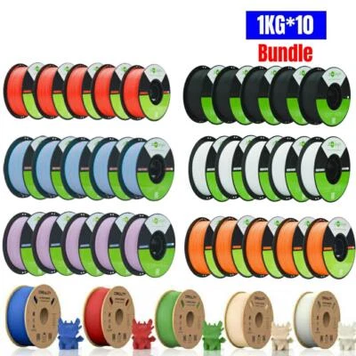 10KG Creality 3D Printer Filament Soleyin Ultra PLA/Hyper PLA 1.75mm High Speed - Image 1 of 4