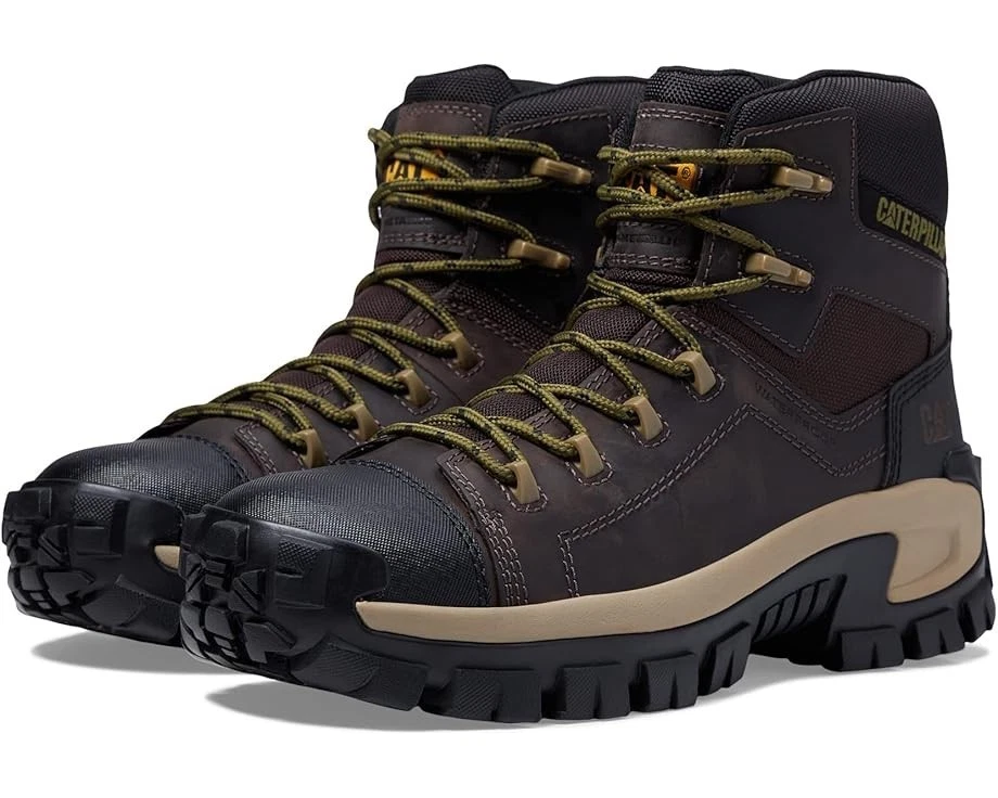 CAT Caterpillar P91541 Men's Invader Hiker WP Composite Toe Work Boots Shoes