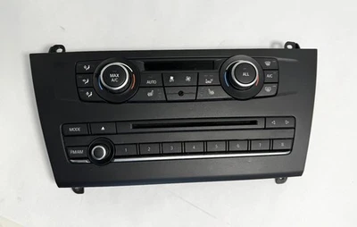 2011-2014 BMW X3 HEATER A/C TEMPERATURE CLIMATE CONTROL W/ RADIO OEM - Изображение 1 из 4