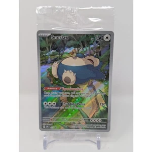 Pokemon 151 TCG Snorlax 051 Pokemon Black Star Promo S&V Factory Sealed - Picture 1 of 3